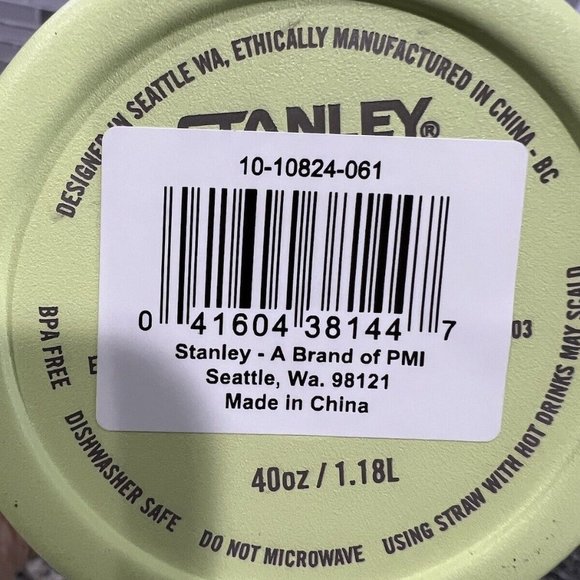 CITRON Stanley 40 oz FlowState Quencher H2.0 Tumbler Limited Edition - Picture 3 of 5